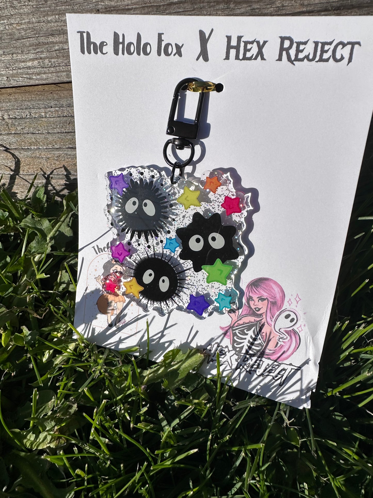 The Holo Fox X Hex Reject Anime keychains