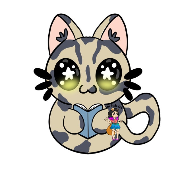 Book Cat stickers