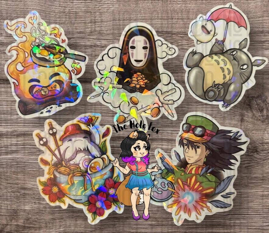 Ghibli stickers