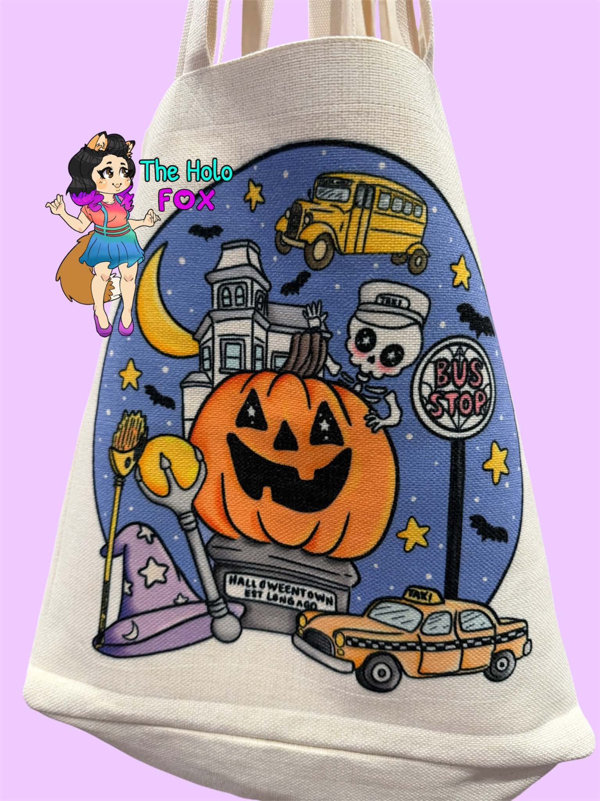 Halloweentown tote bags