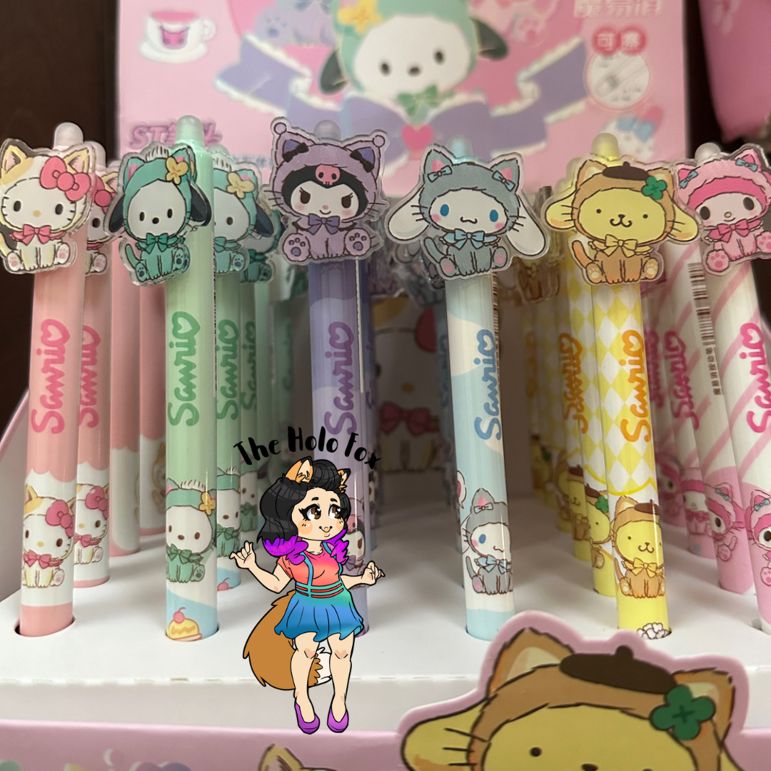 Kawaii pen cats