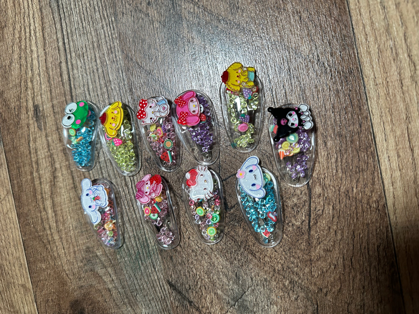 Kawaii hair clips