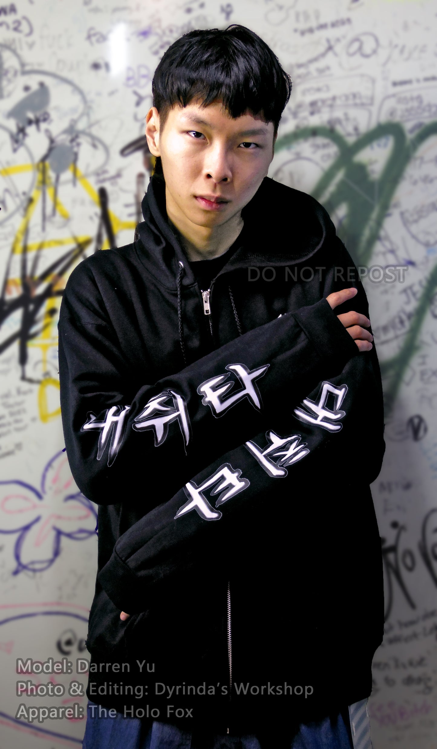 Daechwita hoodie collab with Dyrinda’s workshop