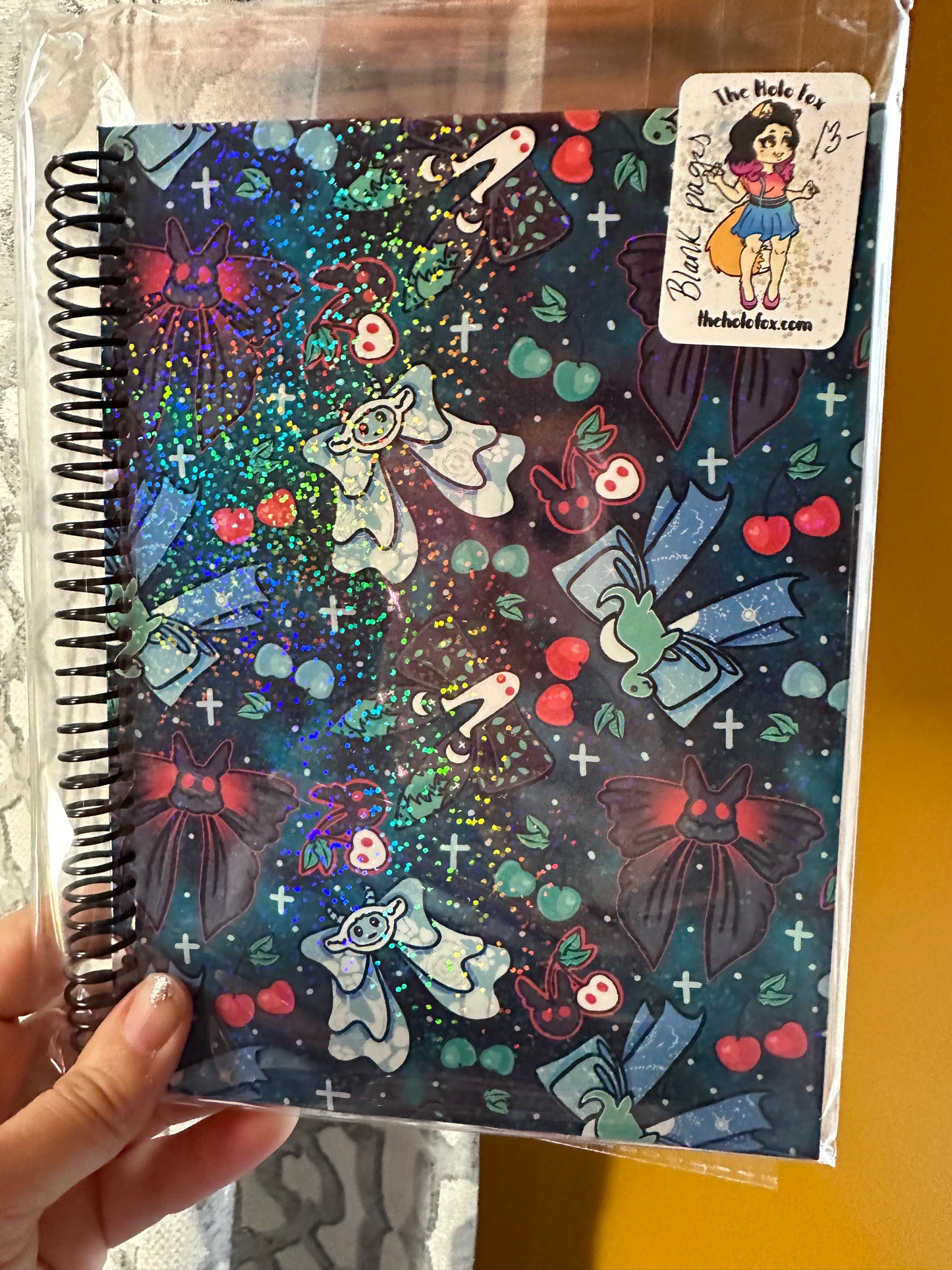 Spiral bound notebook 6.25x8.5