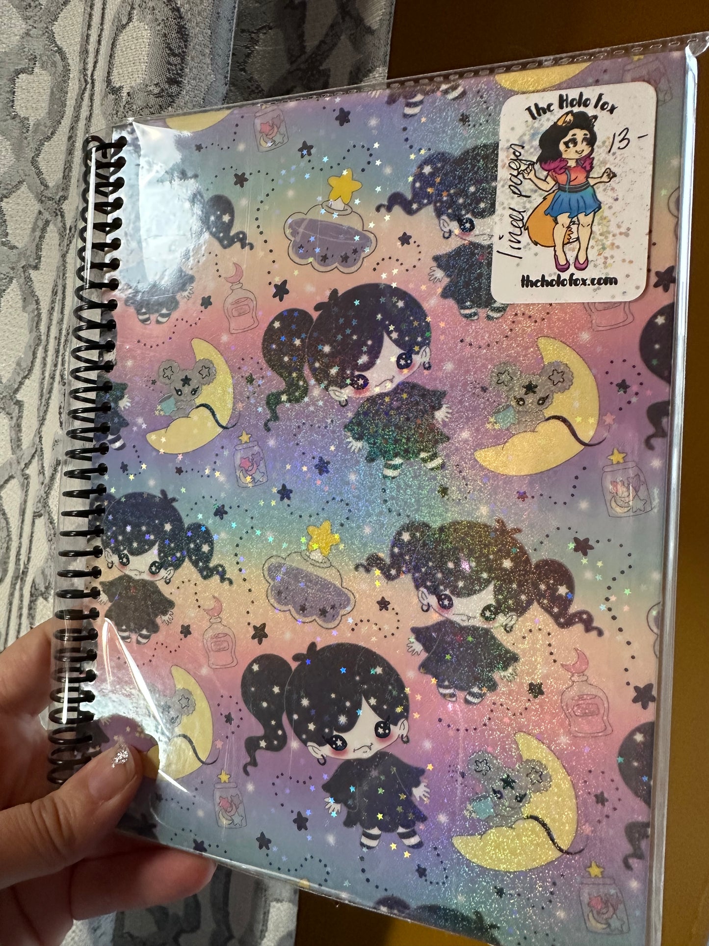 Spiral bound notebook 6.25x8.5