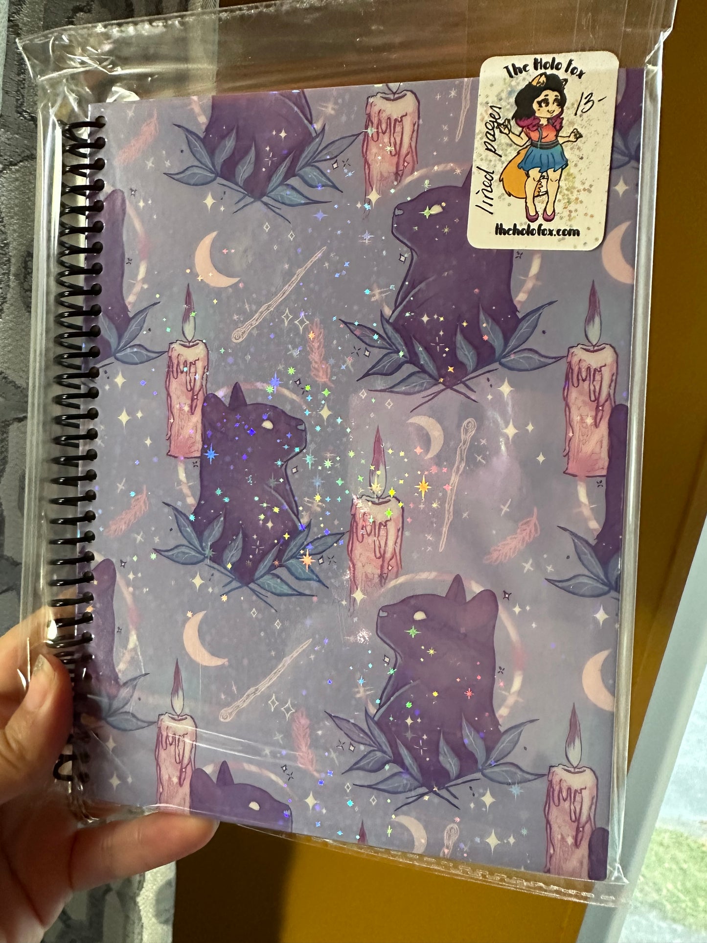 Spiral bound notebook 6.25x8.5