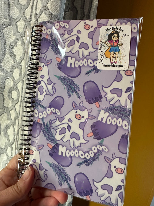 Spiral bound notebook 4.75x8.5