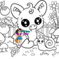 Cozy wings batty adventures to color, coloring book (physical item)
