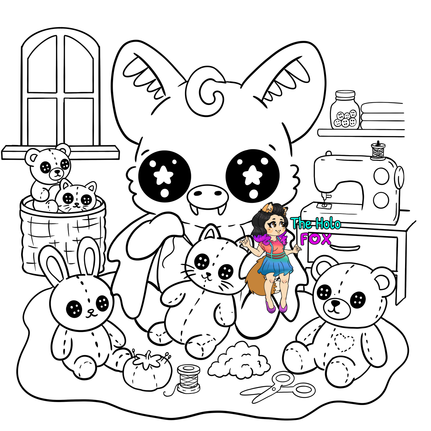 Cozy wings batty adventures to color, coloring book (physical item)
