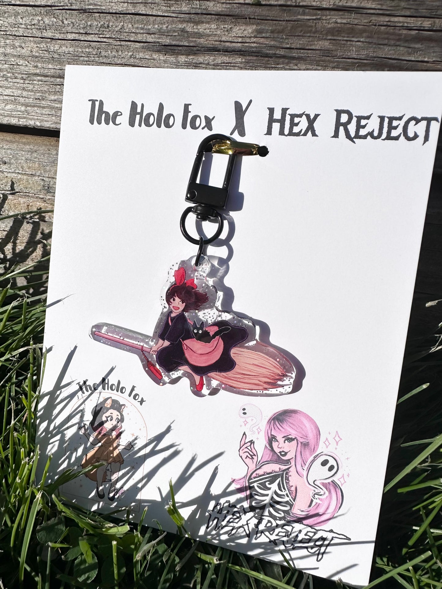 The Holo Fox X Hex Reject Anime keychains