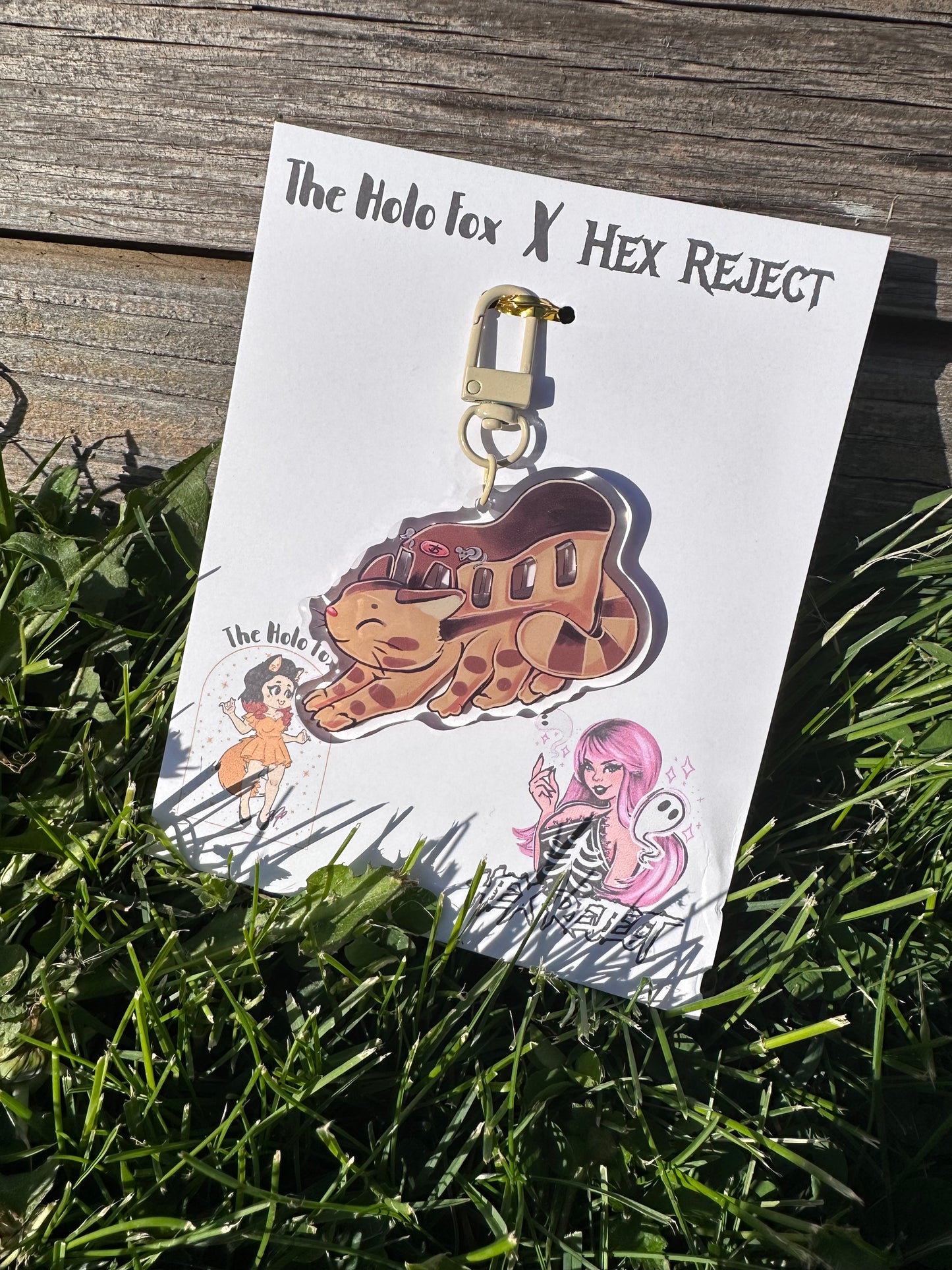 The Holo Fox X Hex Reject Anime keychains