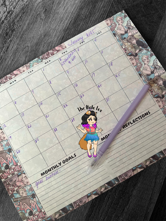 Monthly planner desk pad pre order