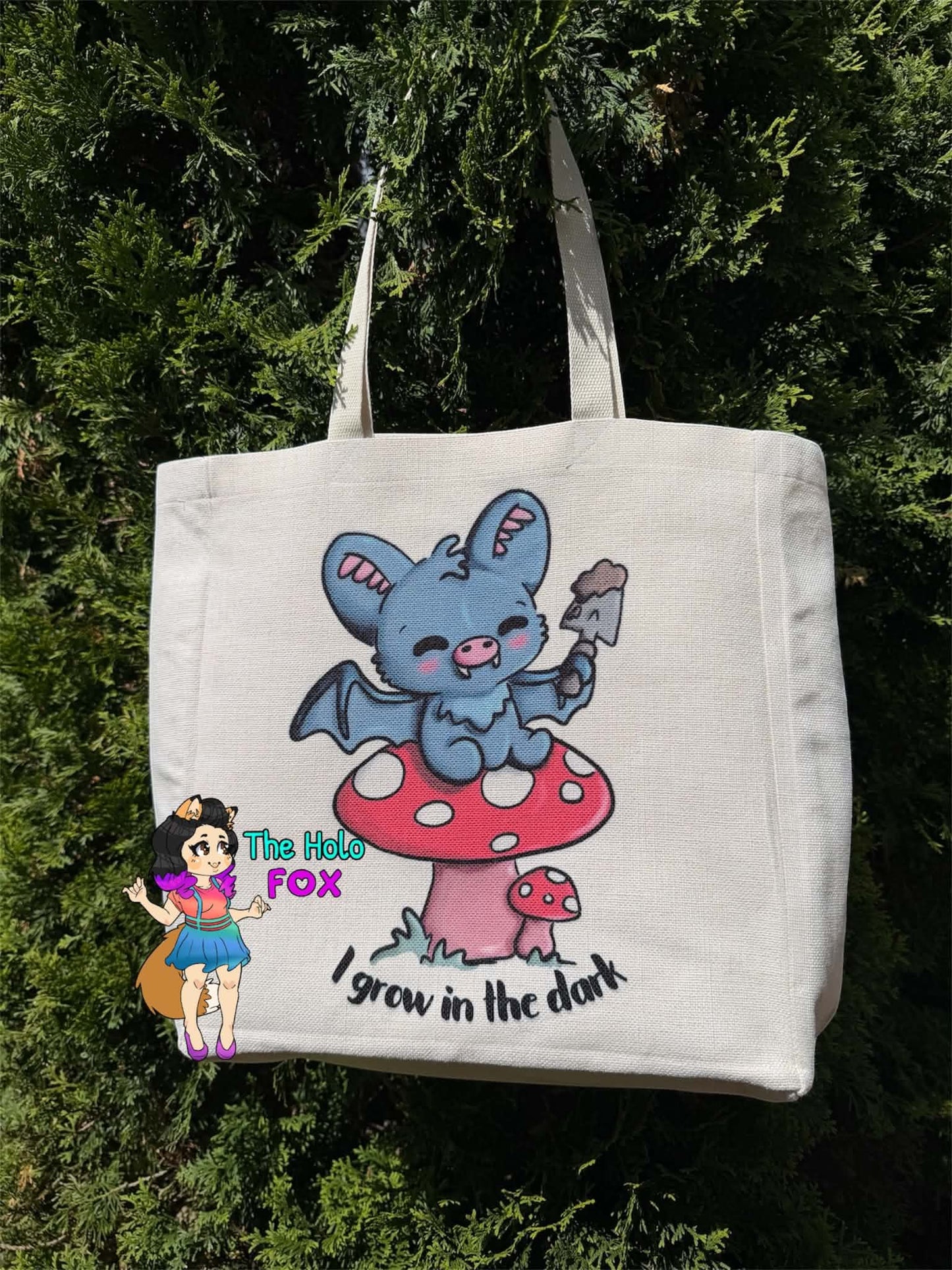 Bat tote bag