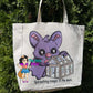 Bat tote bag