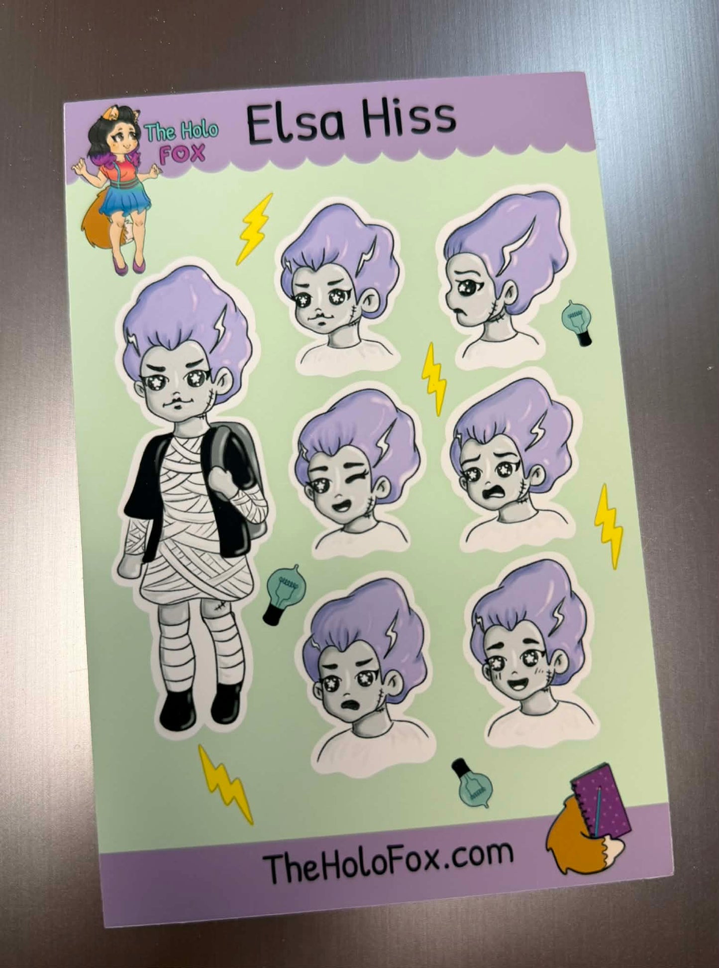 Monster sticker sheets