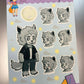 Monster sticker sheets