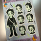 Monster sticker sheets