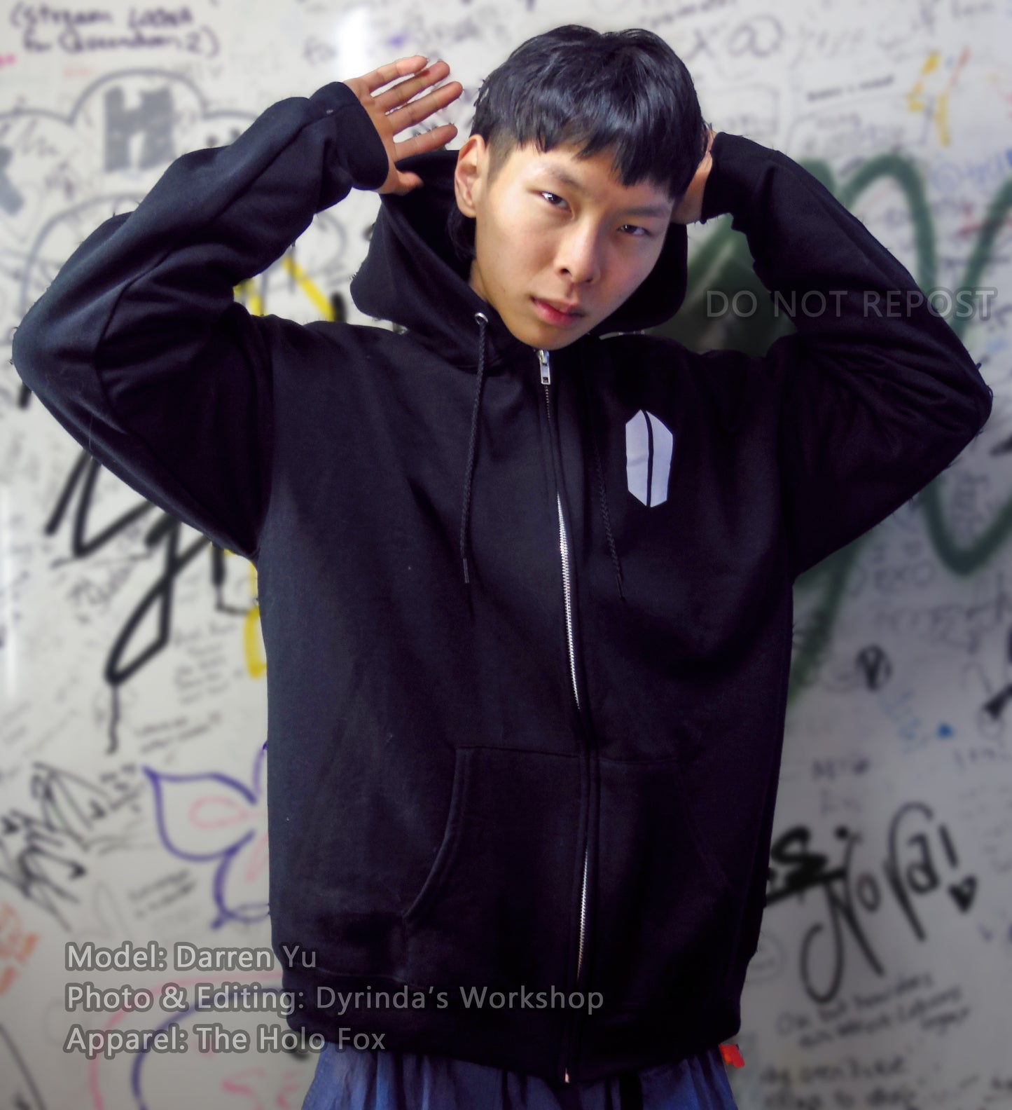 Daechwita hoodie collab with Dyrinda’s workshop