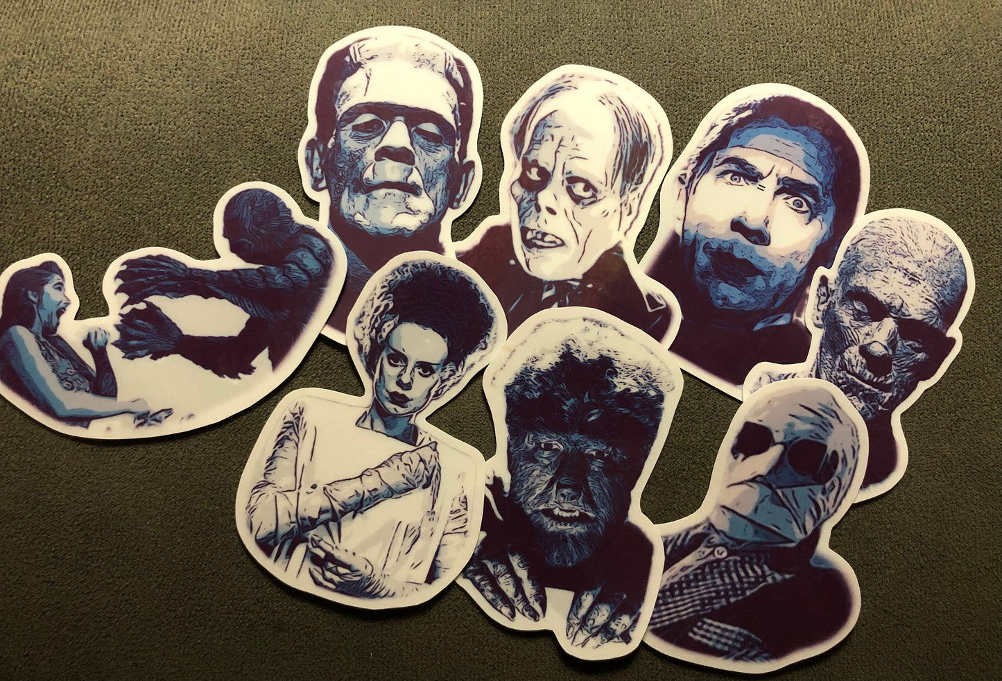 Classic monster sticker pack made to order